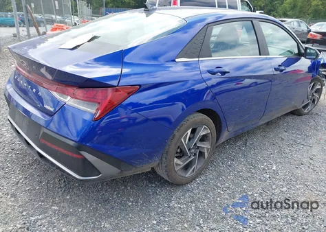 2024 Hyundai Elantra Limited из США, поврежденный, VIN KMHLP4DG6RU839286